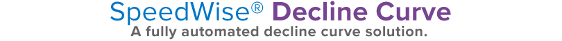 SpeedWise Decline Curve Logo - Wordmark
